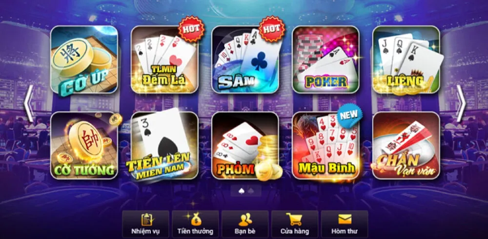 Game bài đổi thưởng là hình thức online của các loại hình game bài phổ biến